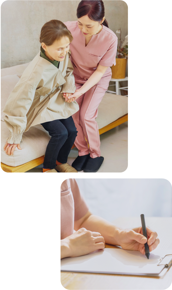 サービスの様子